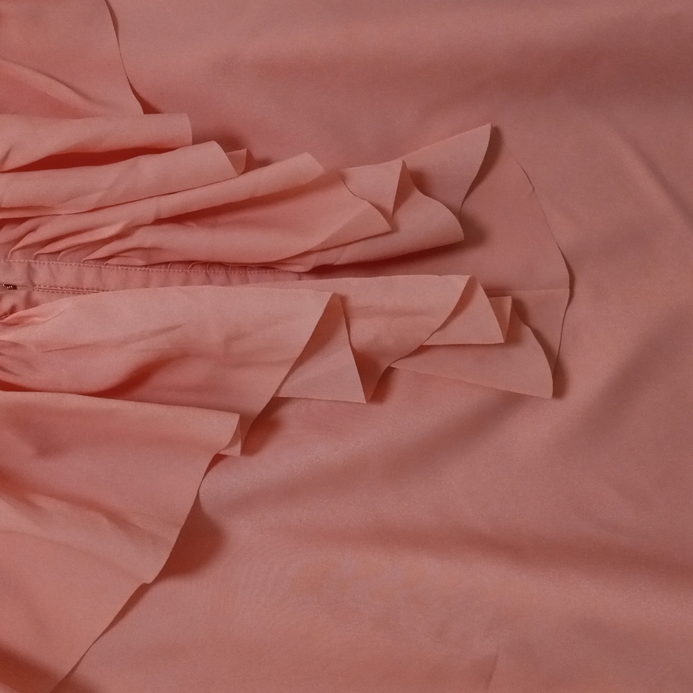 H&M Pink Ruffle shirt - Picture 2 of 3